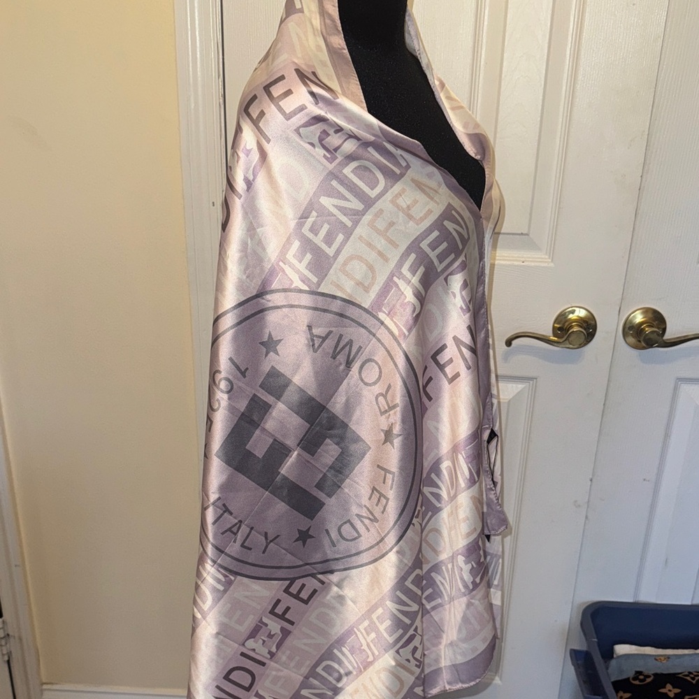 Pastel Silk Wrap - Picture 2 of 13